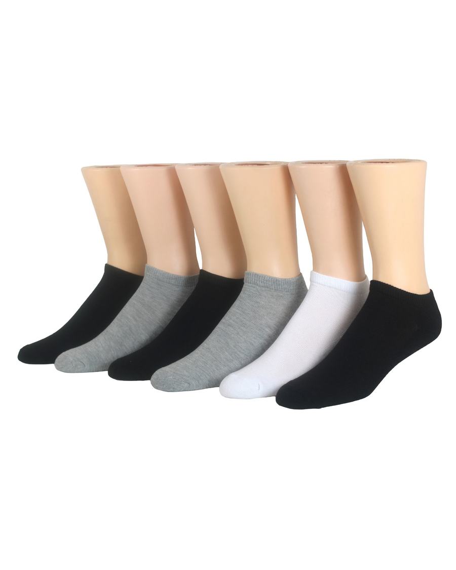 (image for) Amazing 1/2 Cushion Low Cut Socks, 6 Pack